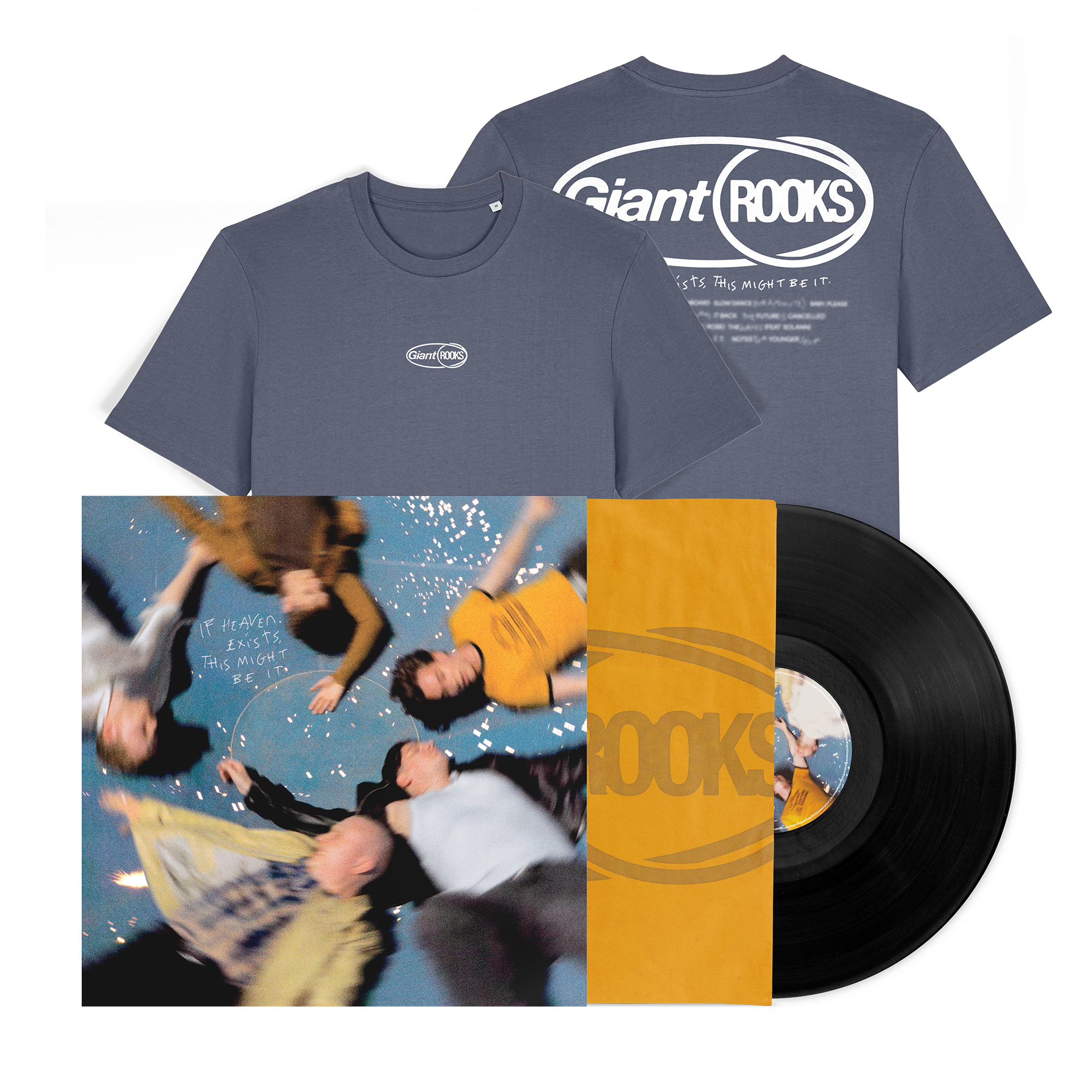Giant Rooks If Heaven Exists, This Might Be It  Black LP + T-Shirt Bundle 454323