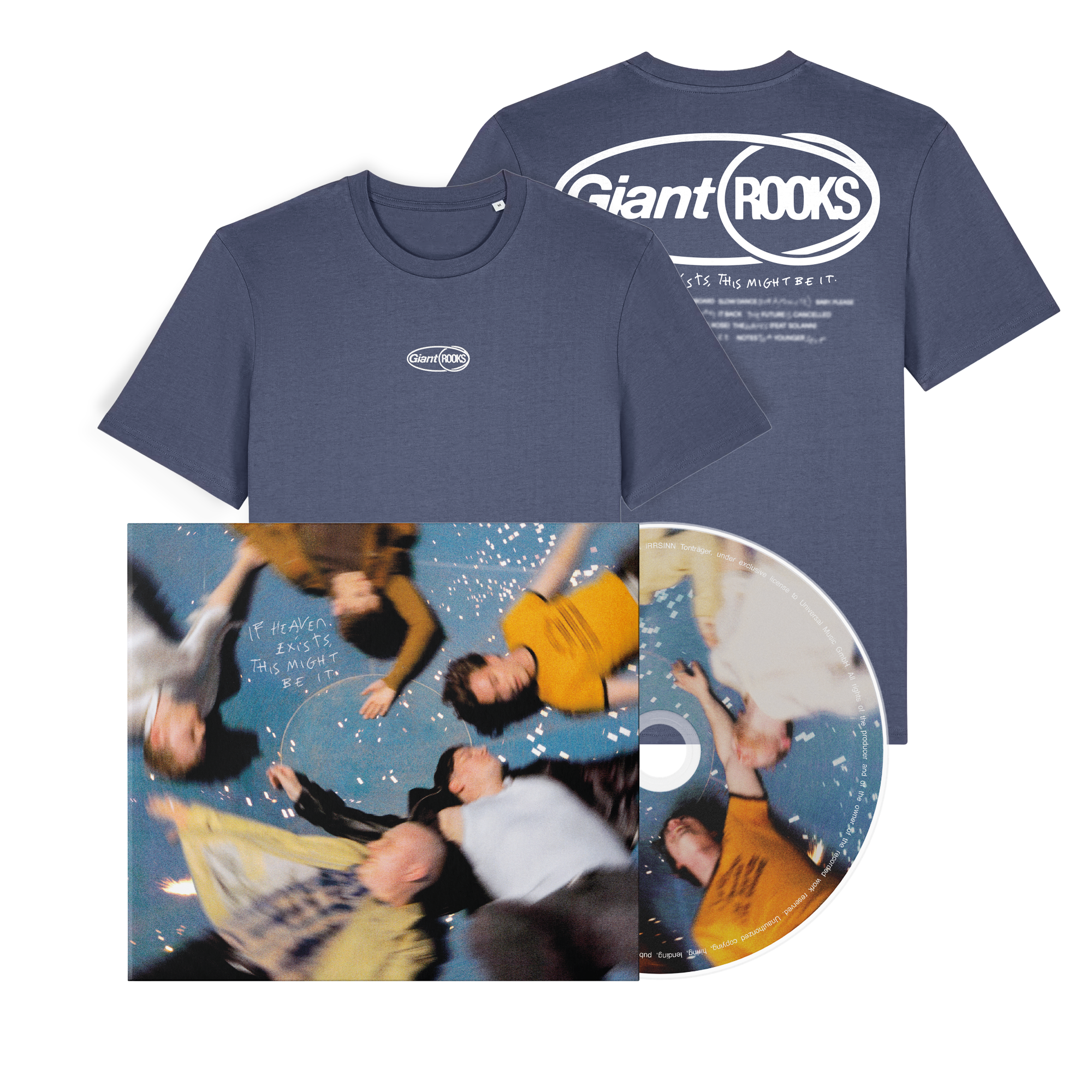 Giant Rooks If Heaven Exists, This Might Be It  CD + T-Shirt Bundle 454303