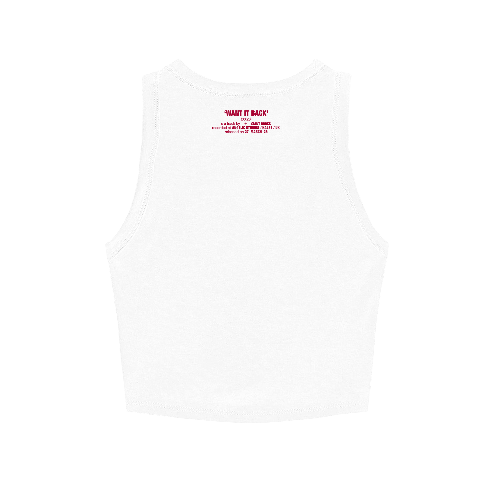 Giant Rooks Want it back racer tank Tank-Tops 443119